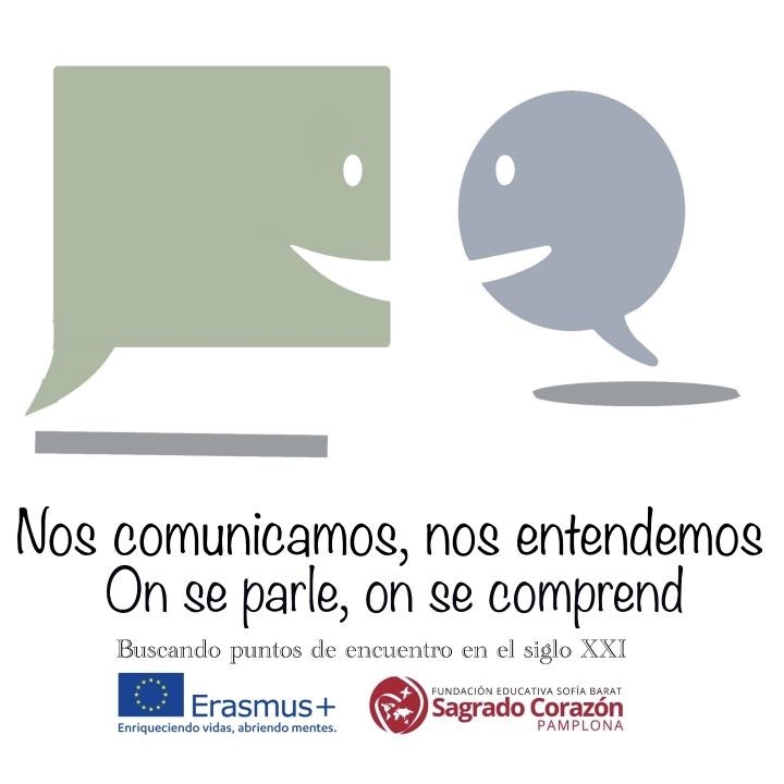 El Colegio Sagrado Corazón de Pamplona acoge a sus socios franceses del proyecto Erasmus+ KA122-SCH «Nos comunicamos, nos entendemos – On se parle, on se comprend»